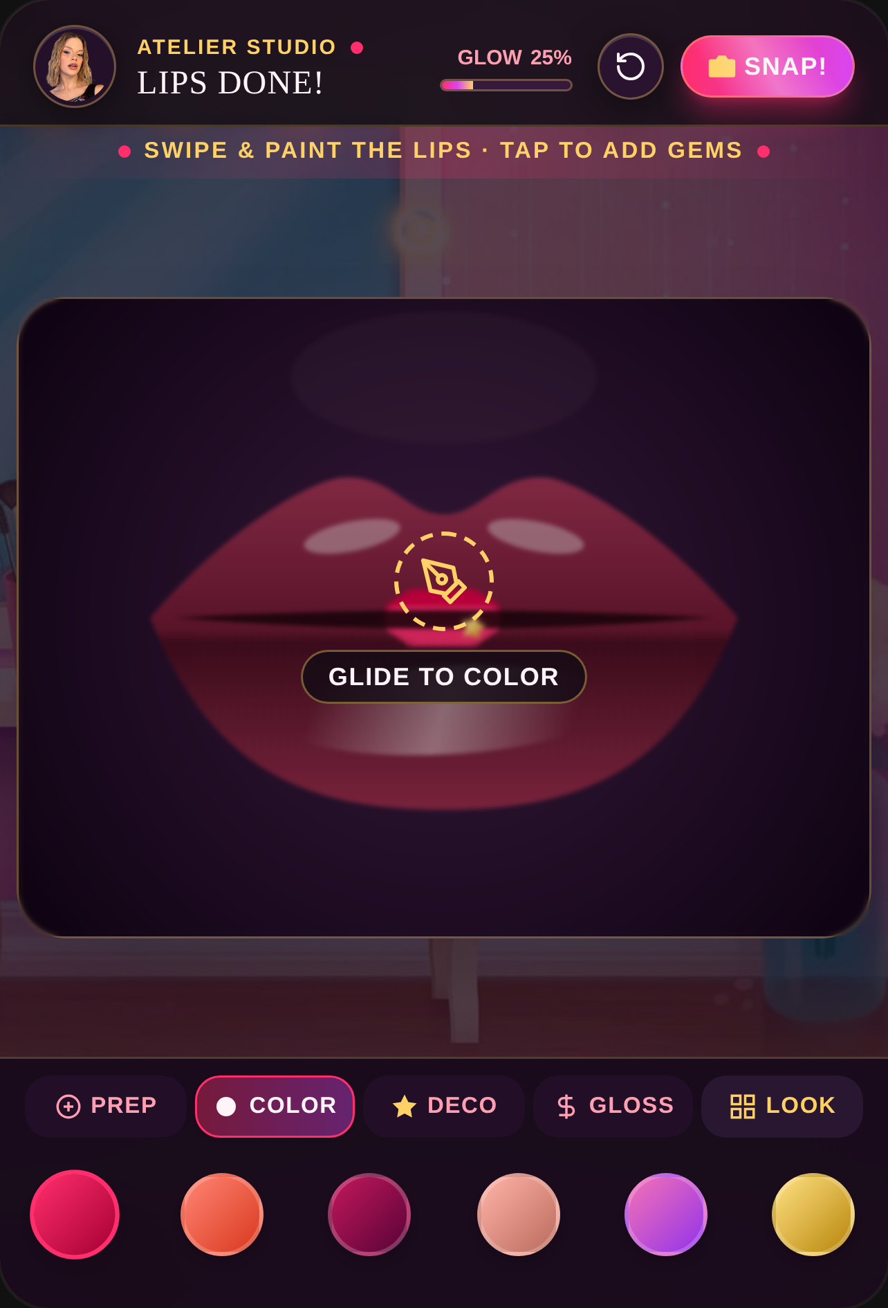 Lips Done! Beauty Lip Art cover