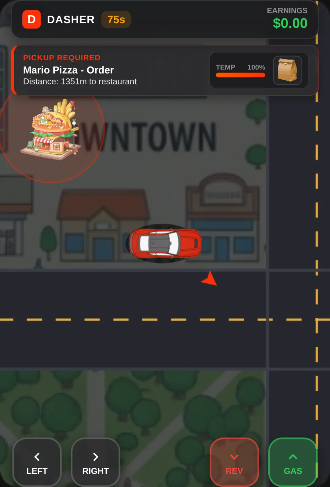 Dash Express - DoorDash Simulator cover