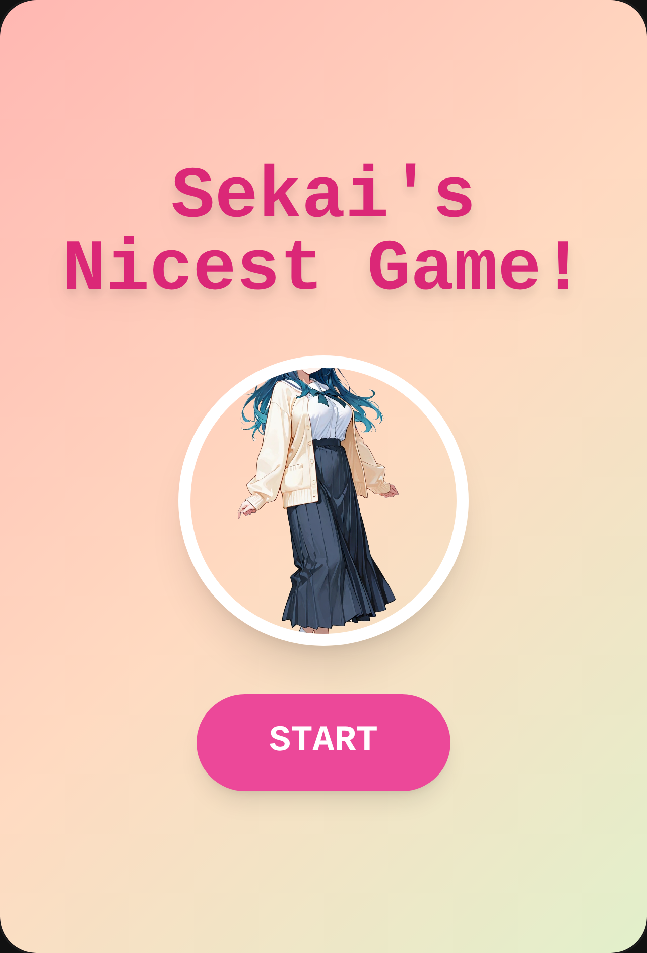 Sekai's Nicest Game! cover