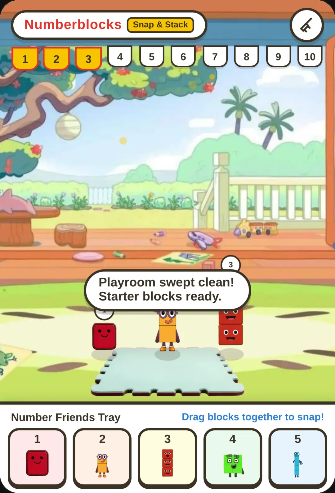 Numberblocks Playroom cover