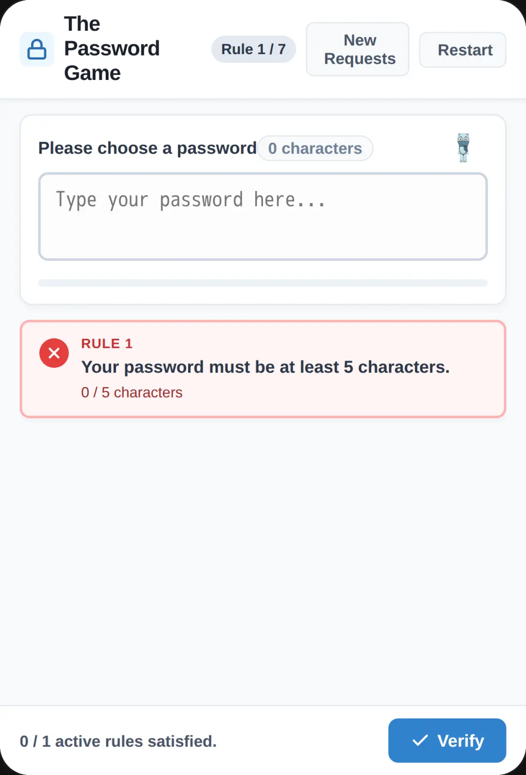 The Password Game cover