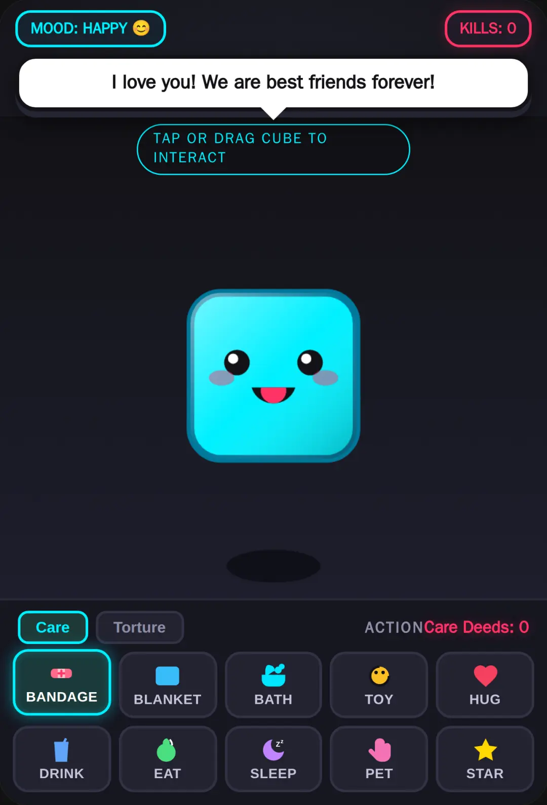 Torture a happy cube cover