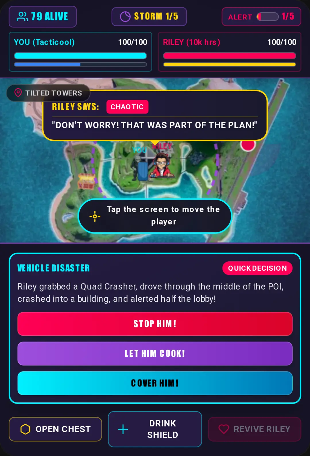 Riley's Fortnite Disaster Squad cover
