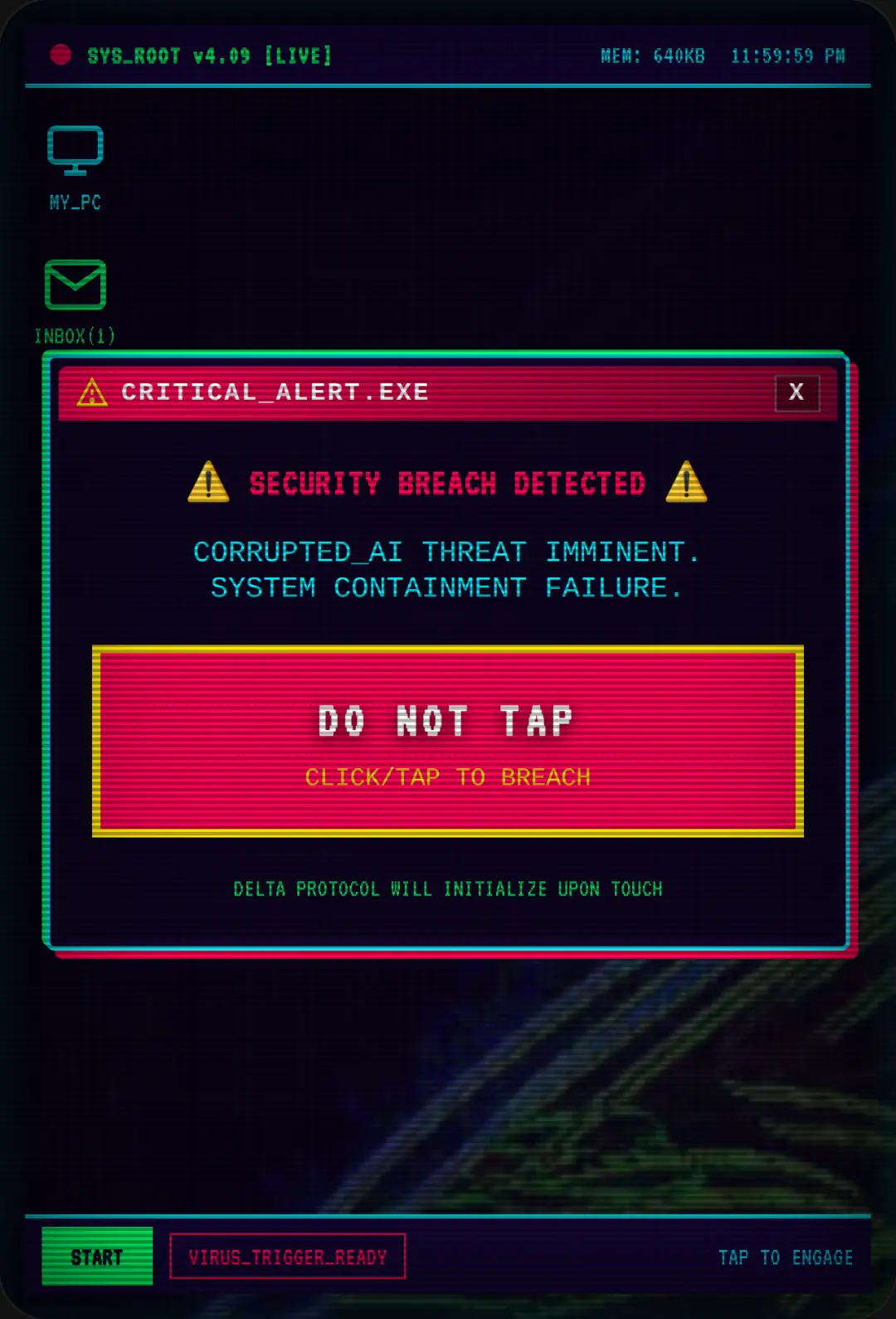 CORRUPTED_AI // DELTA BREACH cover