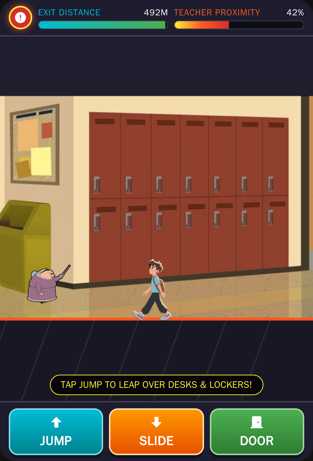 School Escape: Hallway Runner cover