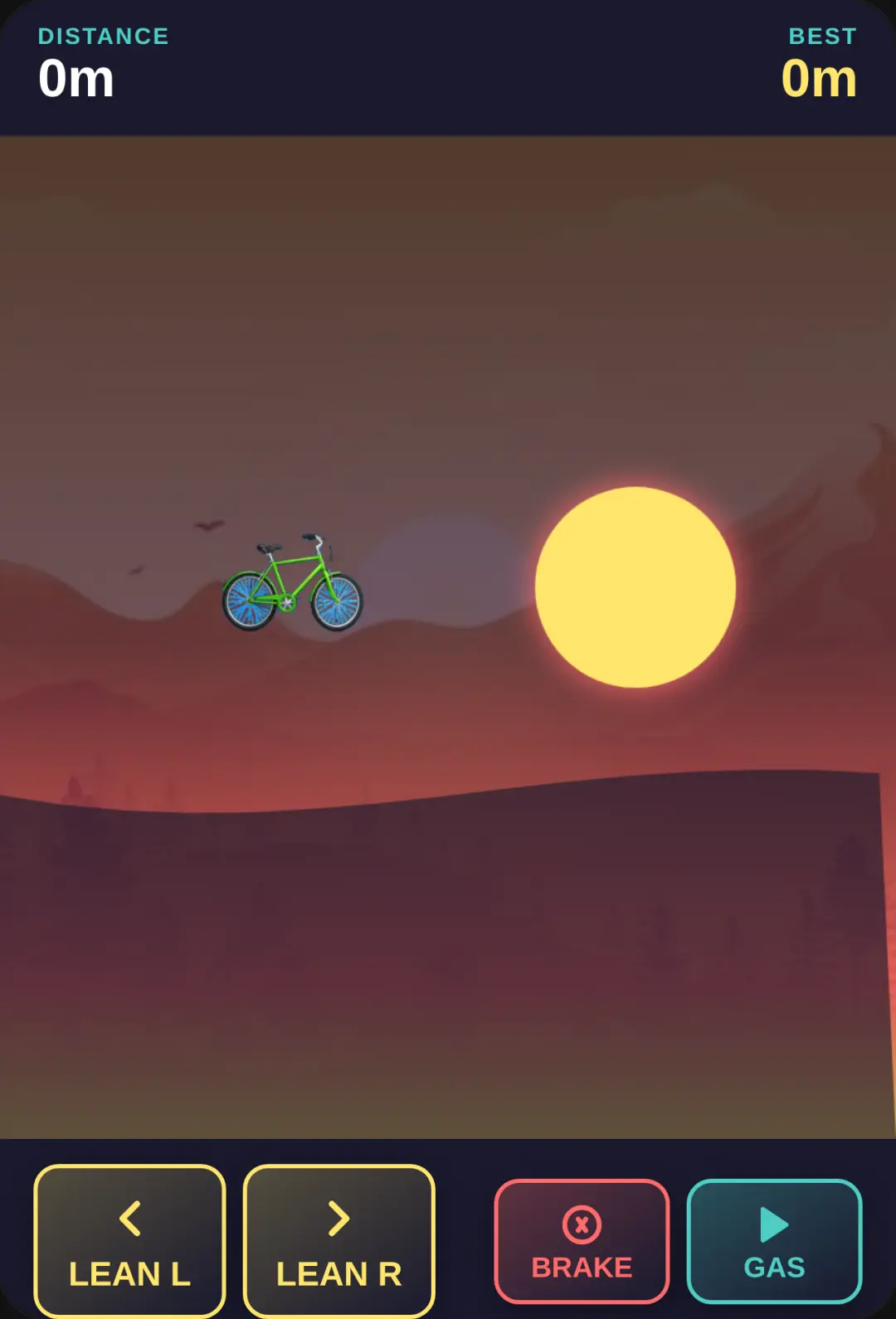 Riding a bike cover