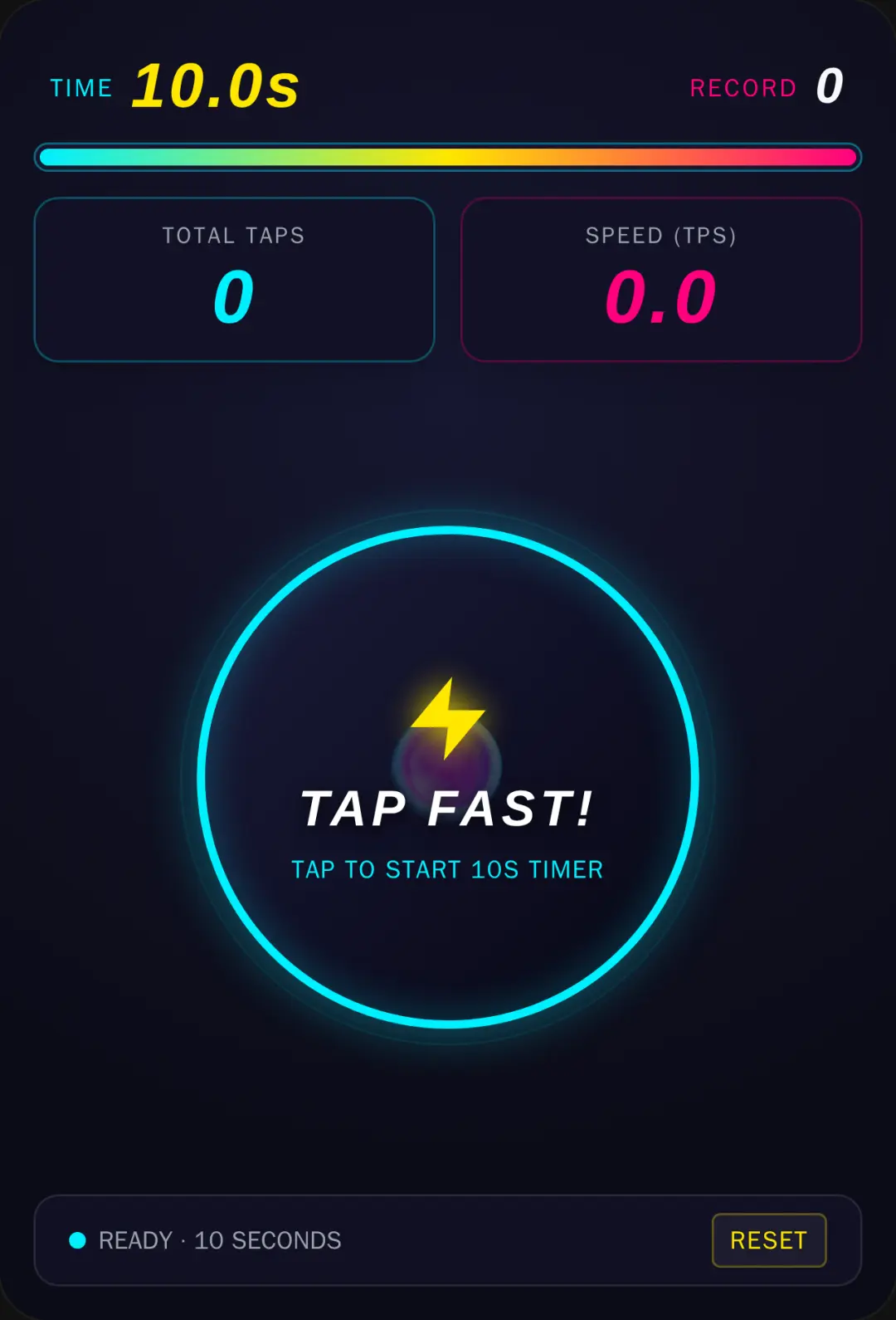Speed Tap 10s - Y2K Arcade cover