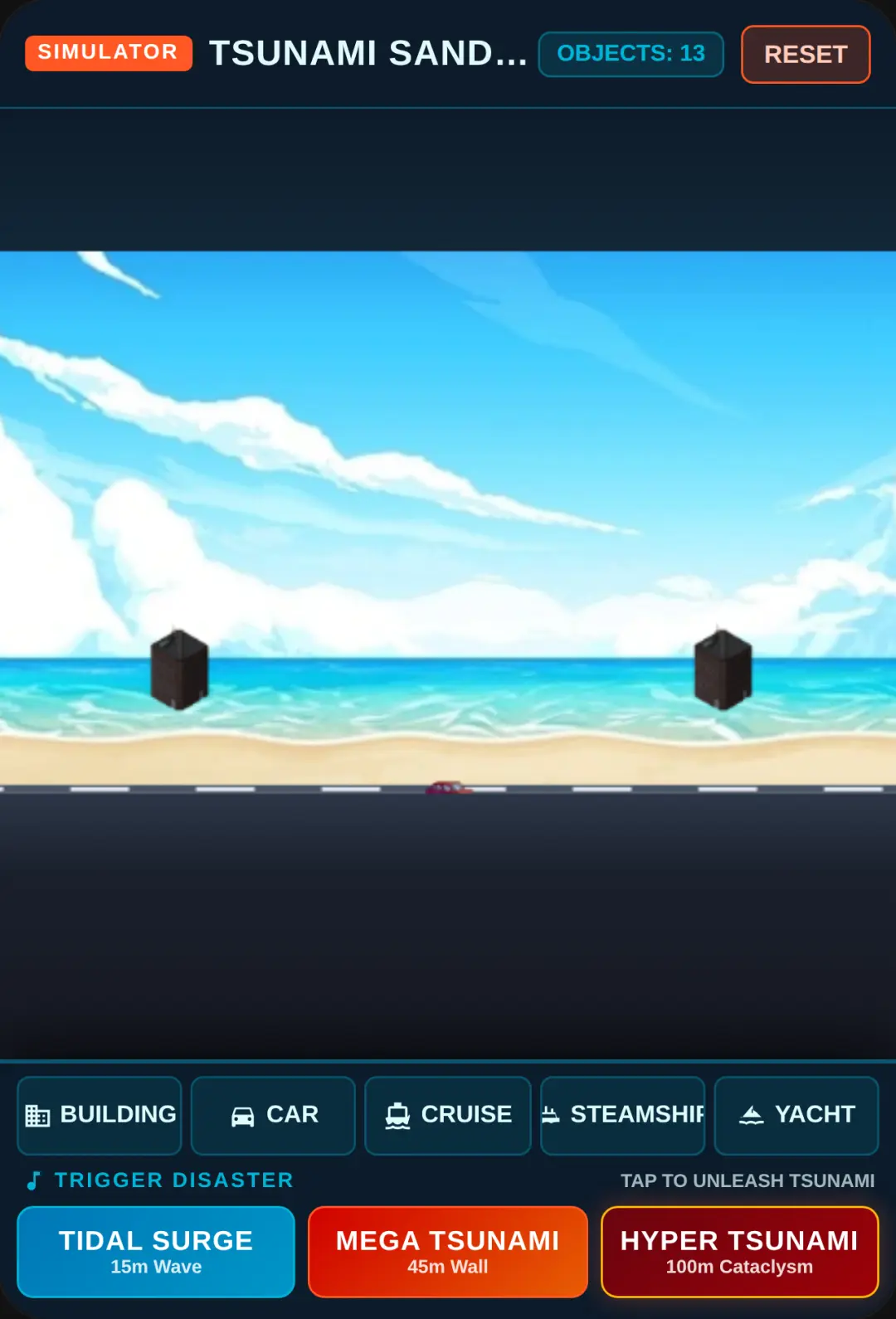 Tsunami Sandbox: Disaster Simulator cover
