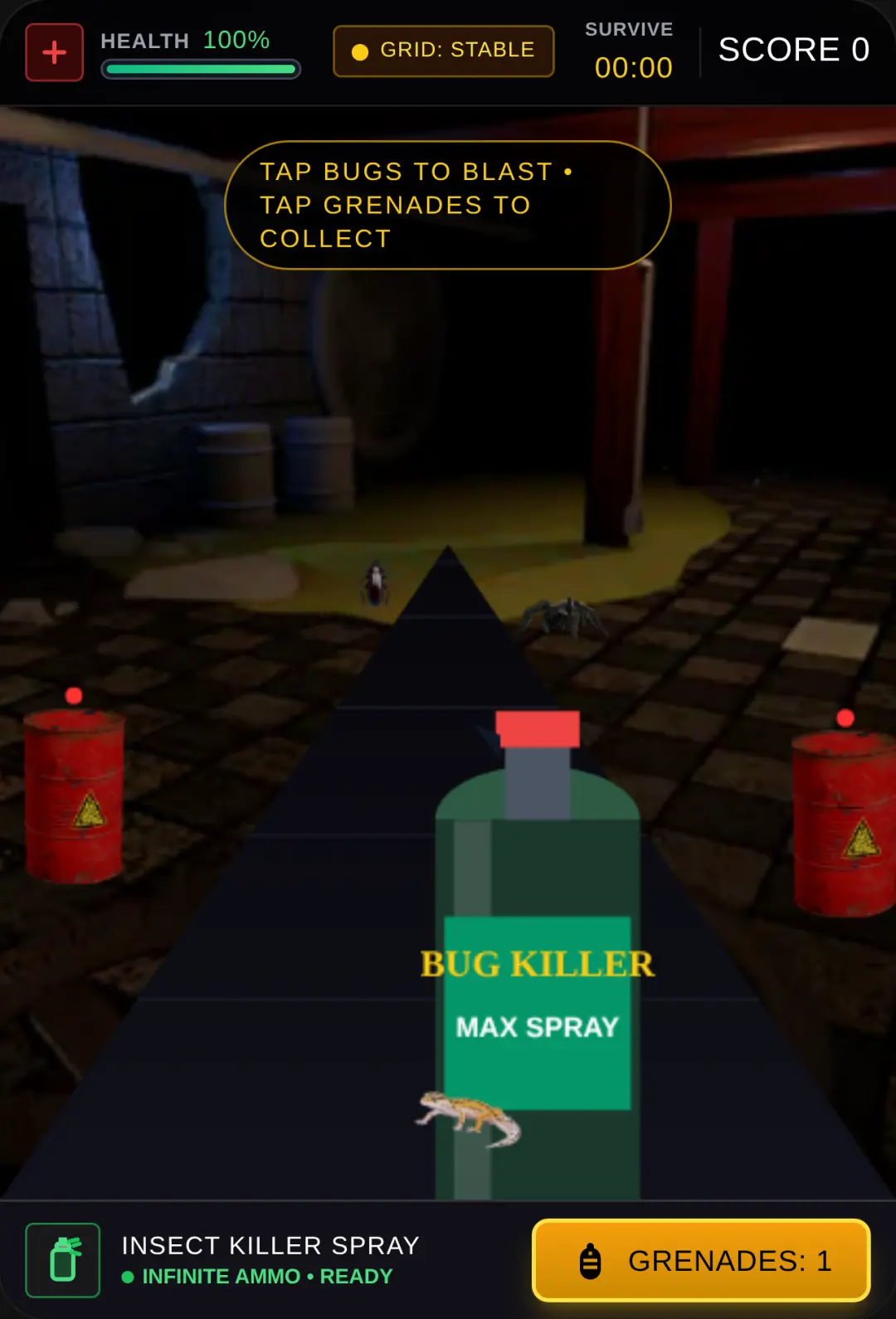 Spray ze bugs cover