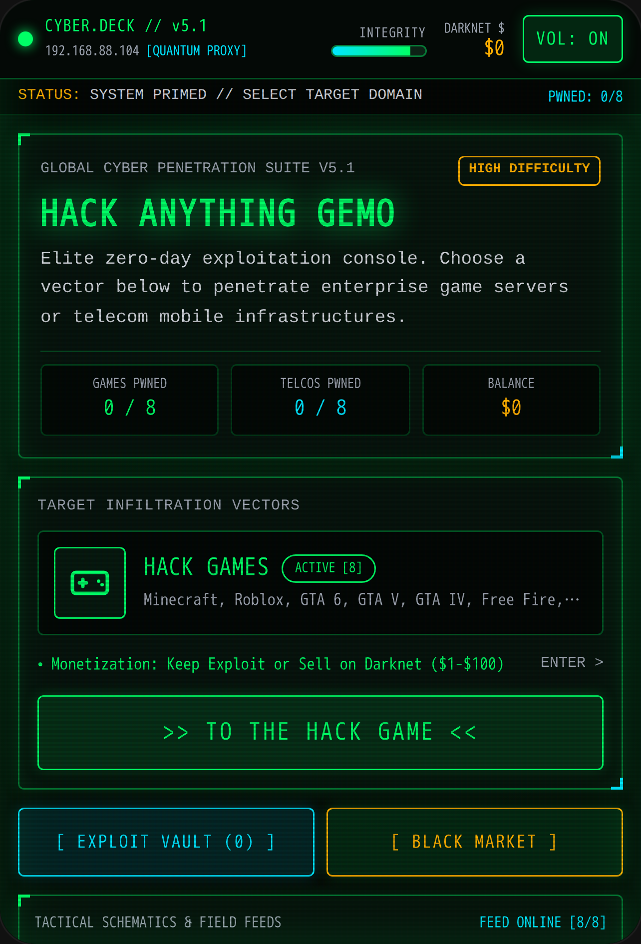 Hack Anything [ demo ] cover