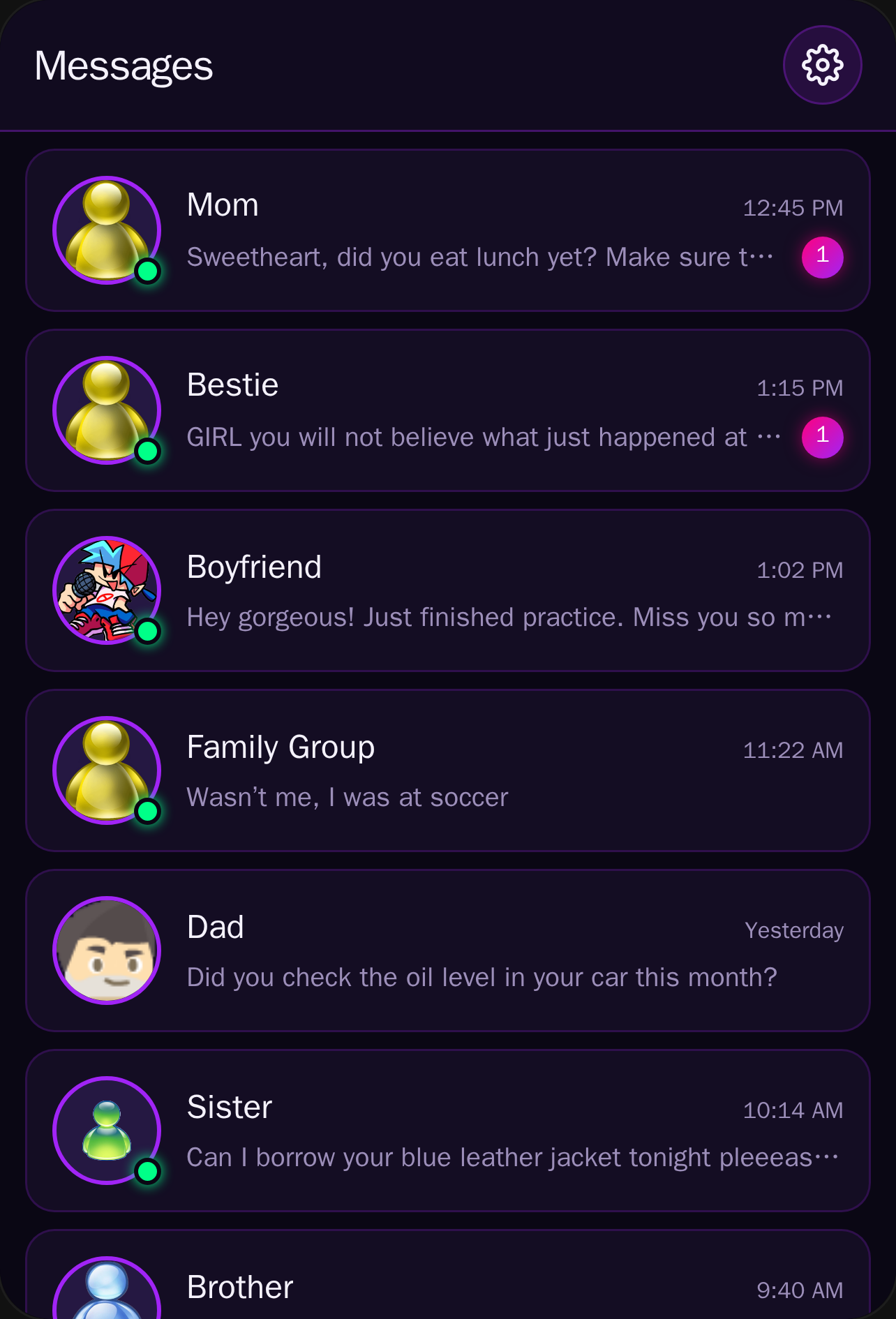 PurpleText - Social Chat & Calls cover