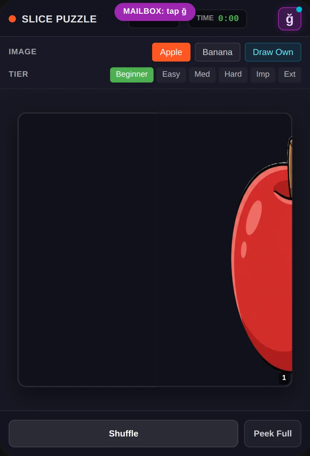 Fruit Slice & Glitch Mailbox cover