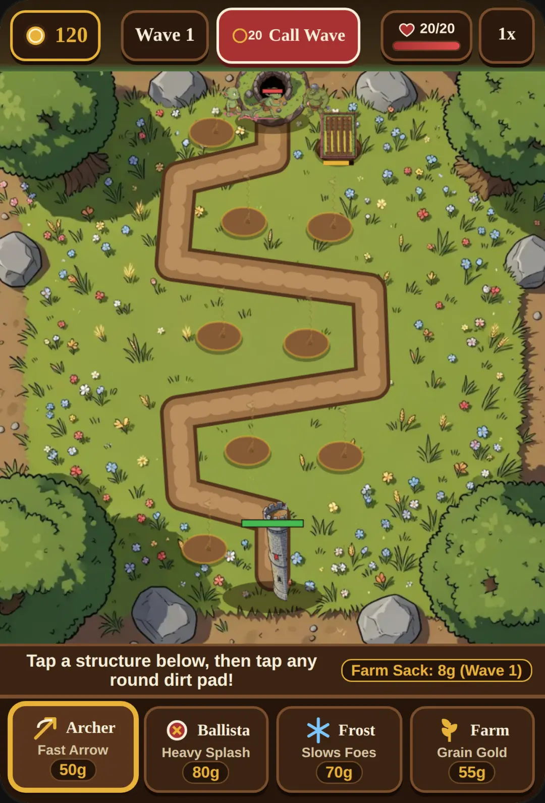 Grain & Gore — Medieval Tower Defense cover