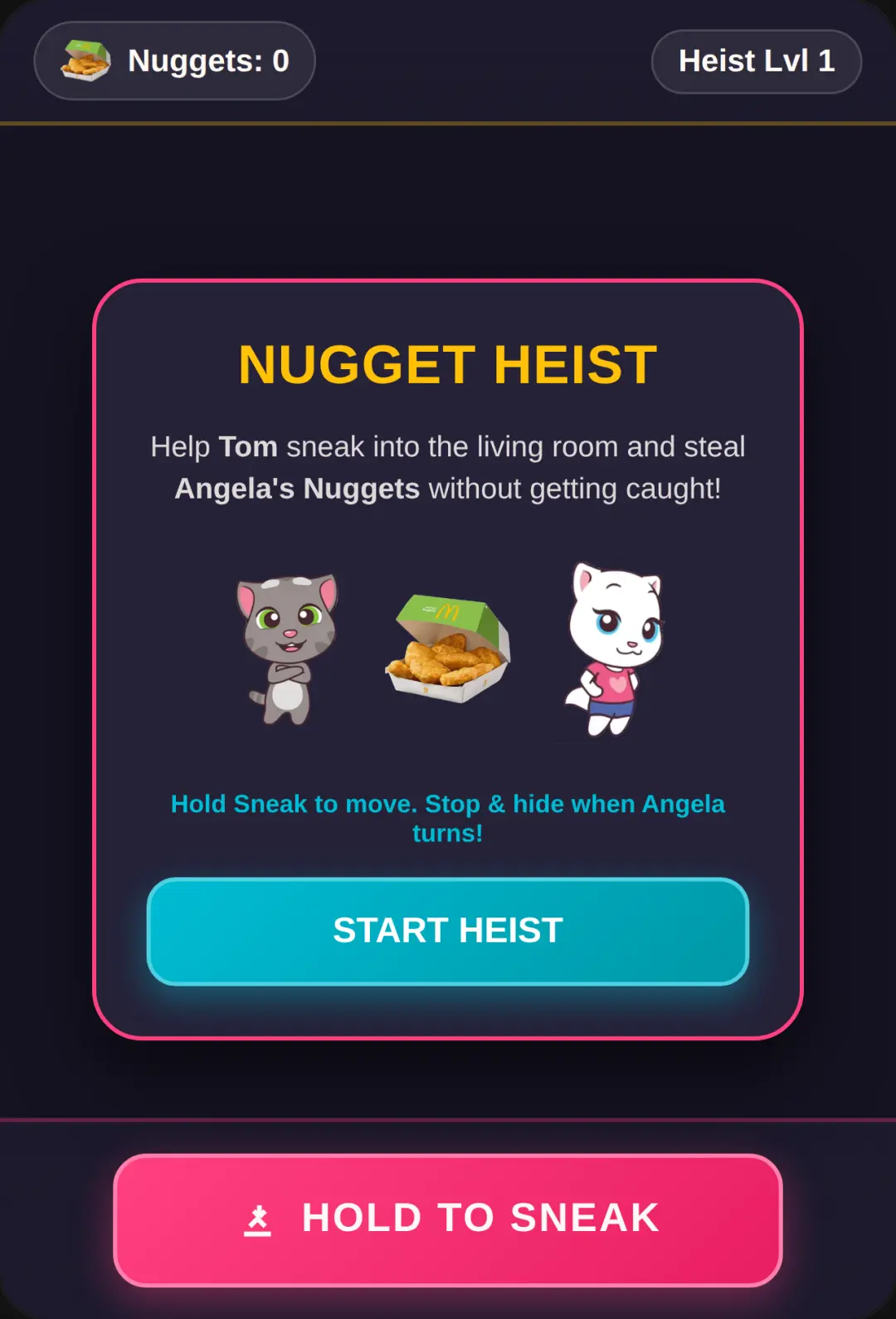 Tom's Nugget Heist cover