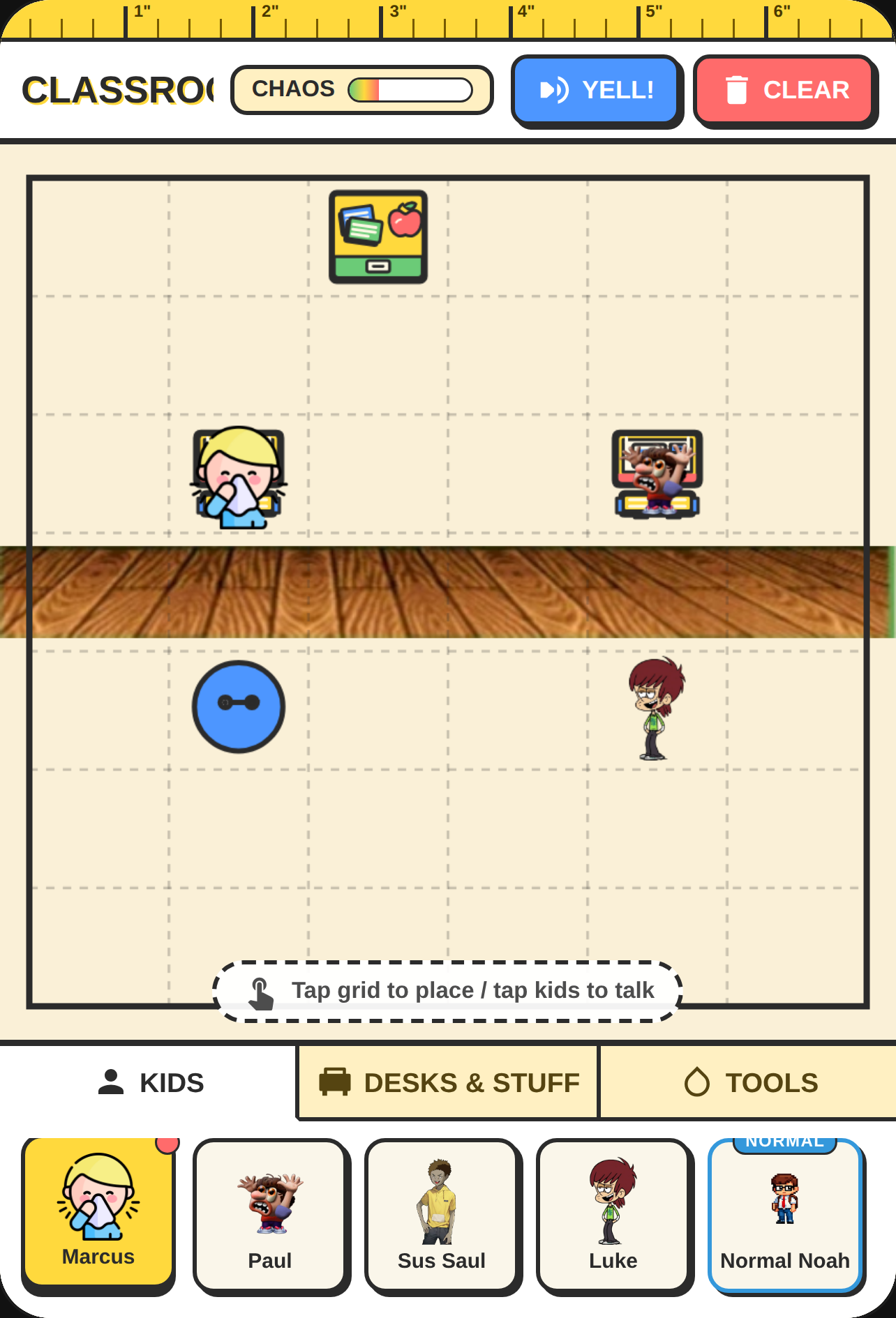 Classroom Chaos: Draw & Build cover