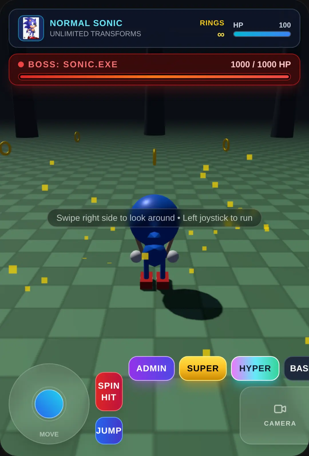 Sonic 3D: Hyper Exe cover