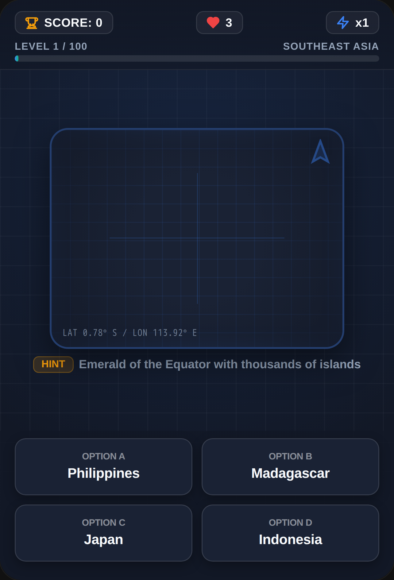 Guess the Country - 100 Levels cover