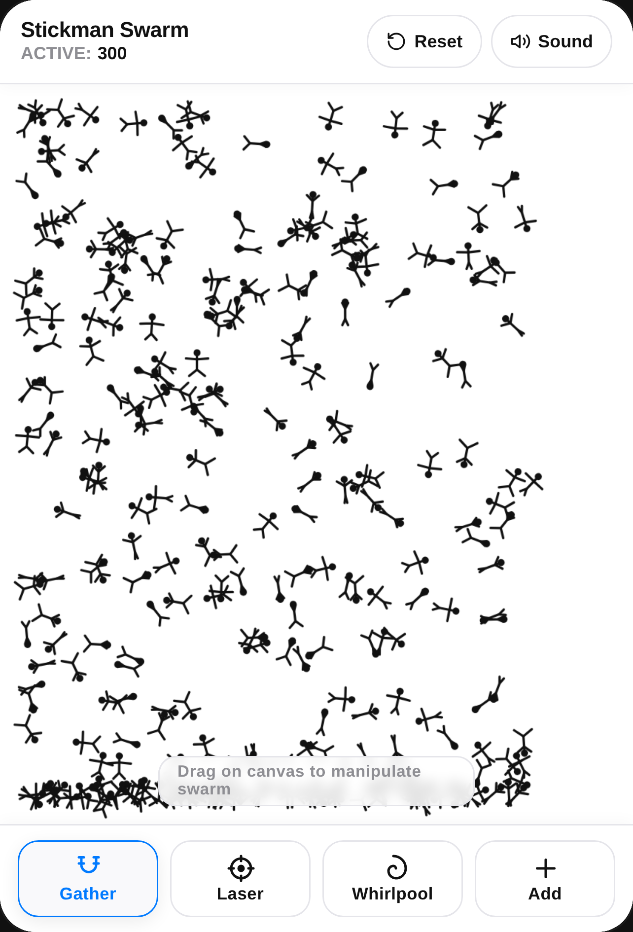 Stickman Swarm Sandbox cover