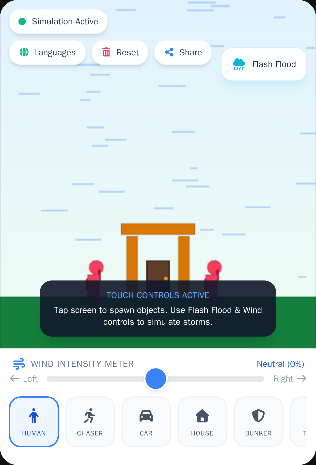 Wind & Flash Flood Sandbox 2D cover
