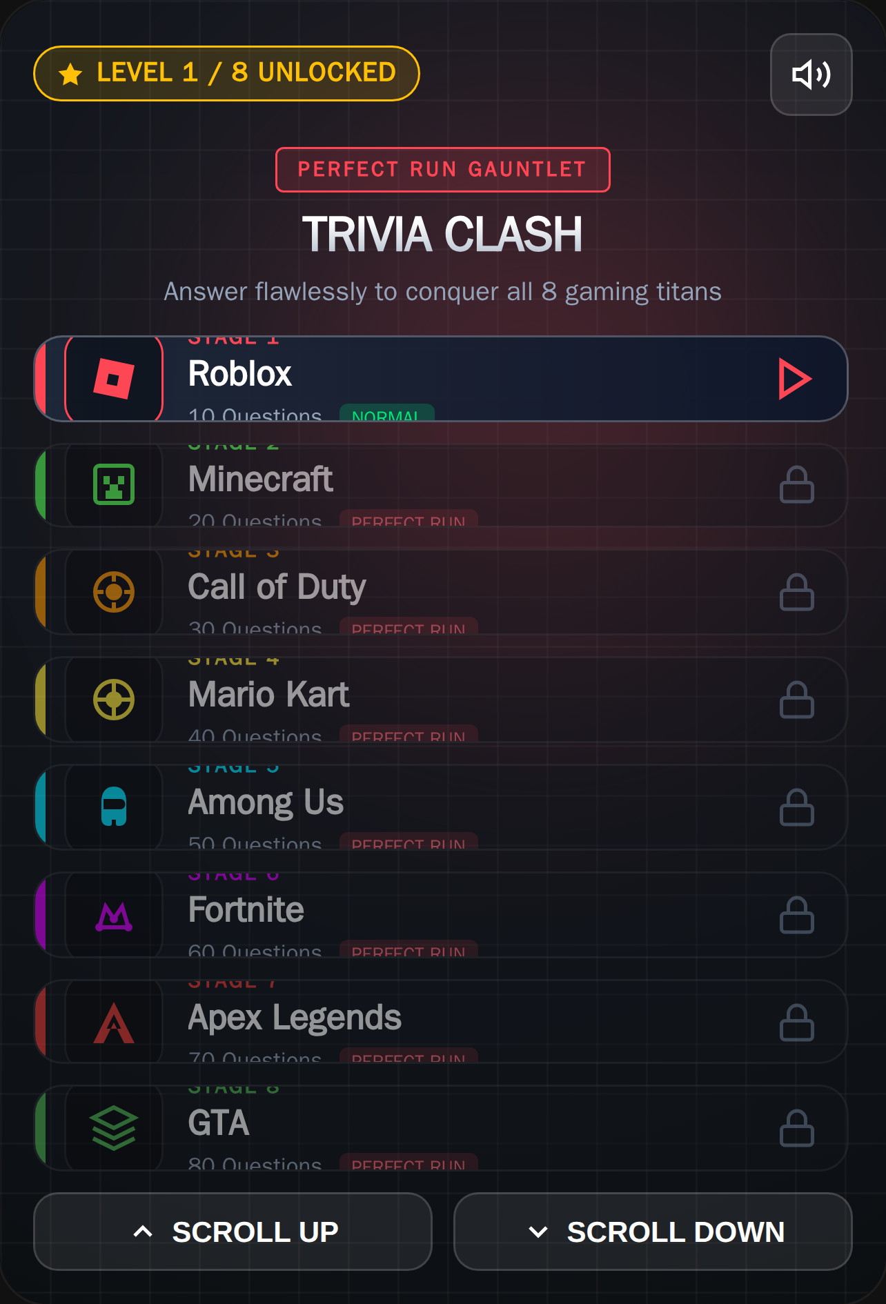 ULTIMATE GAMING TRIVIA GAUNTLET cover