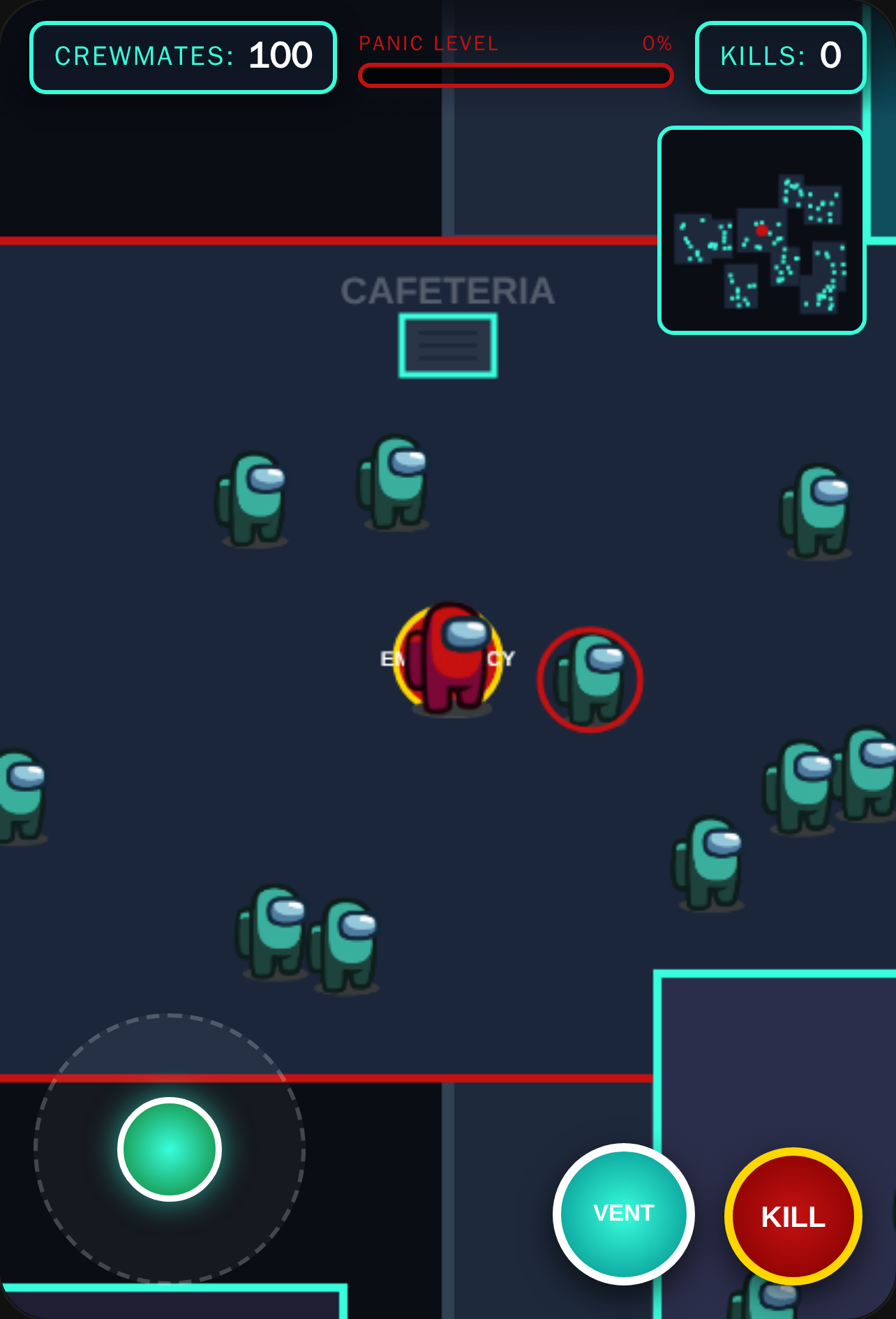 100 crewmates Hunt cover