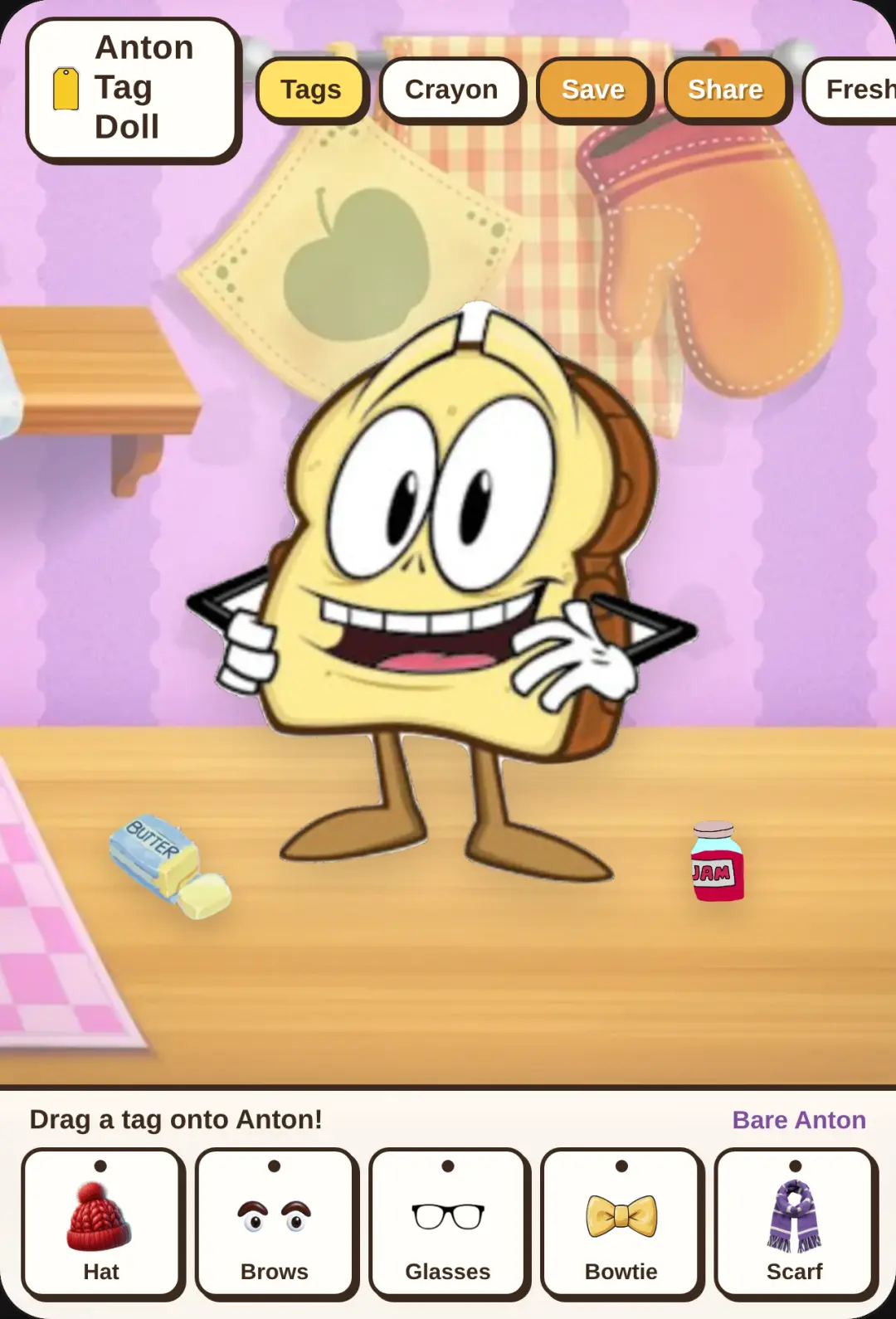 Anton the Toast Tag Doll Sandbox cover