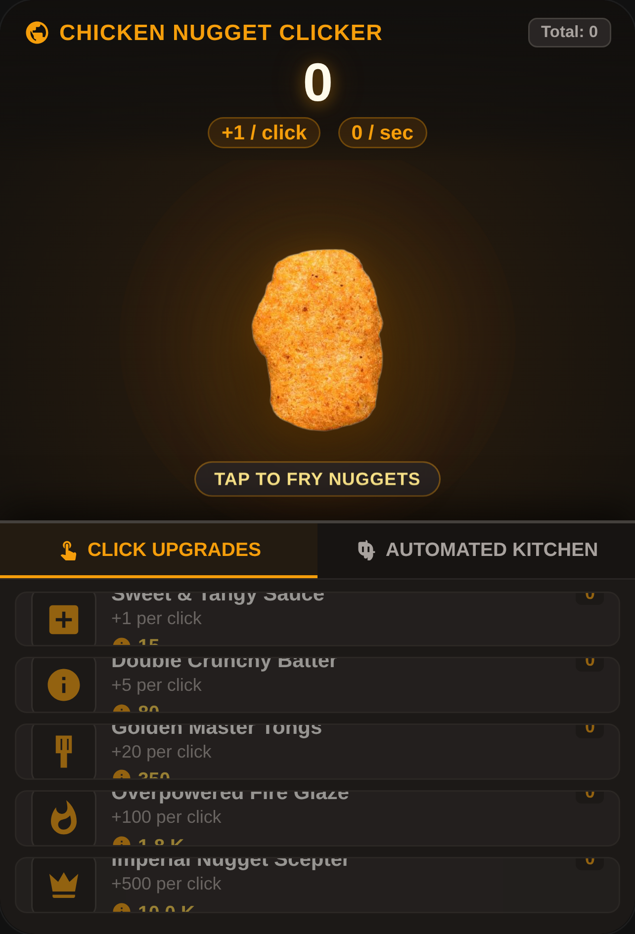Chicken Nugget Clicker cover