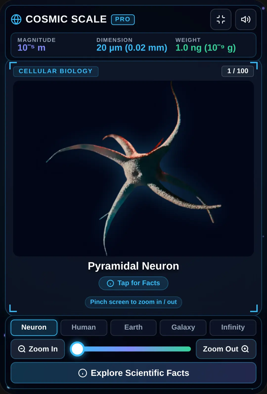 Cosmic Scale: Neuron to Infinity (Update 2) cover