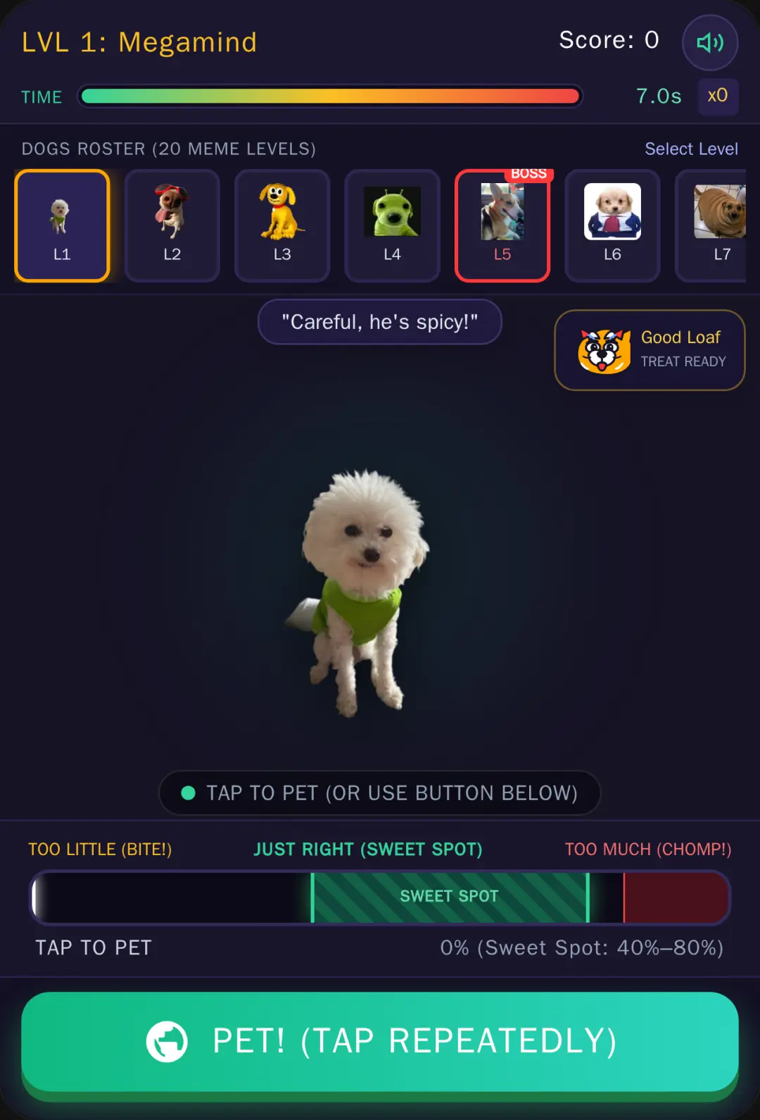 Pet the dog cover