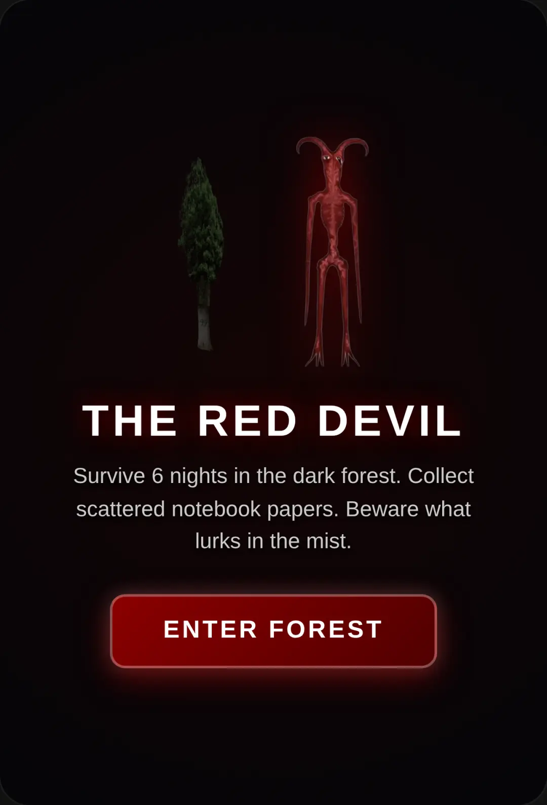 The Red Devil - 6 Nights if you like this game i'll make it more scary cover