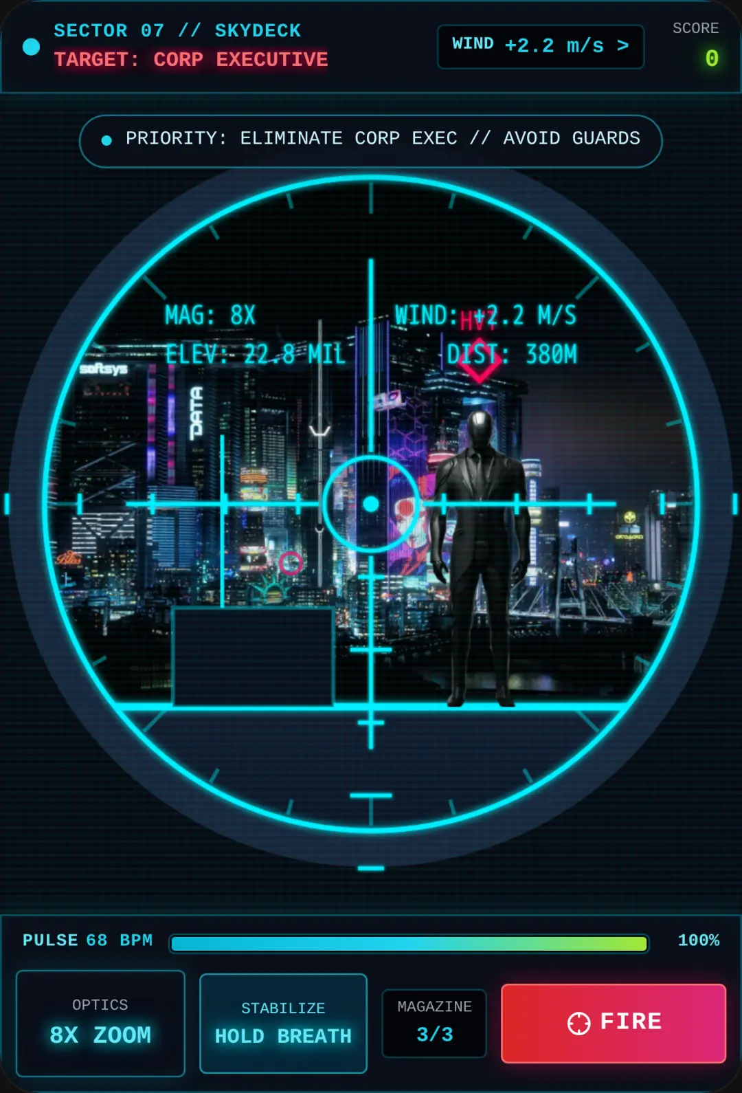 CYBER SNIPER: TACTICAL STEALTH cover