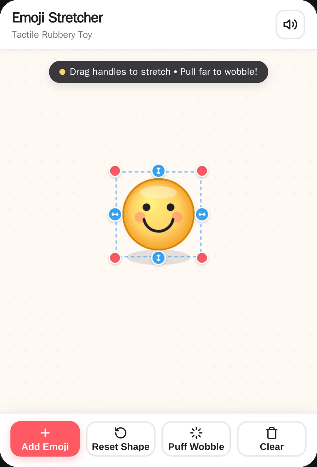 Emoji Stretcher cover