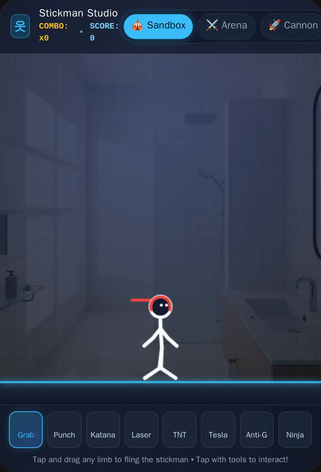 Stickman Physics & Fight Arena cover