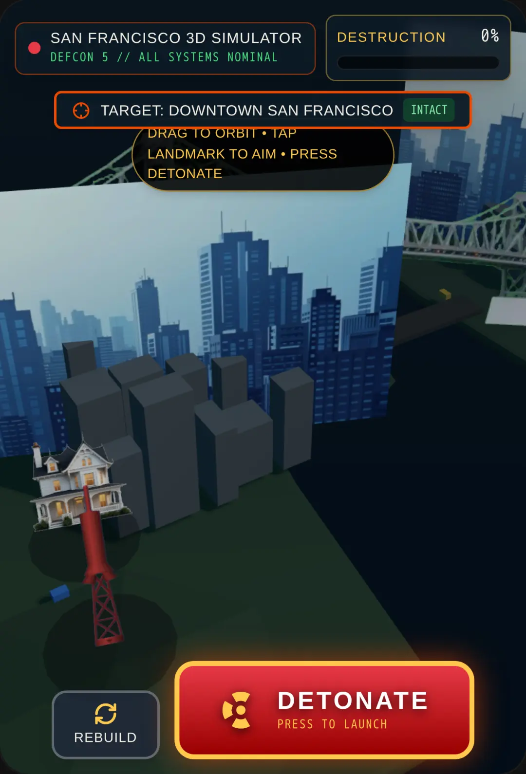 San Francisco 3D Disaster Simulator cover