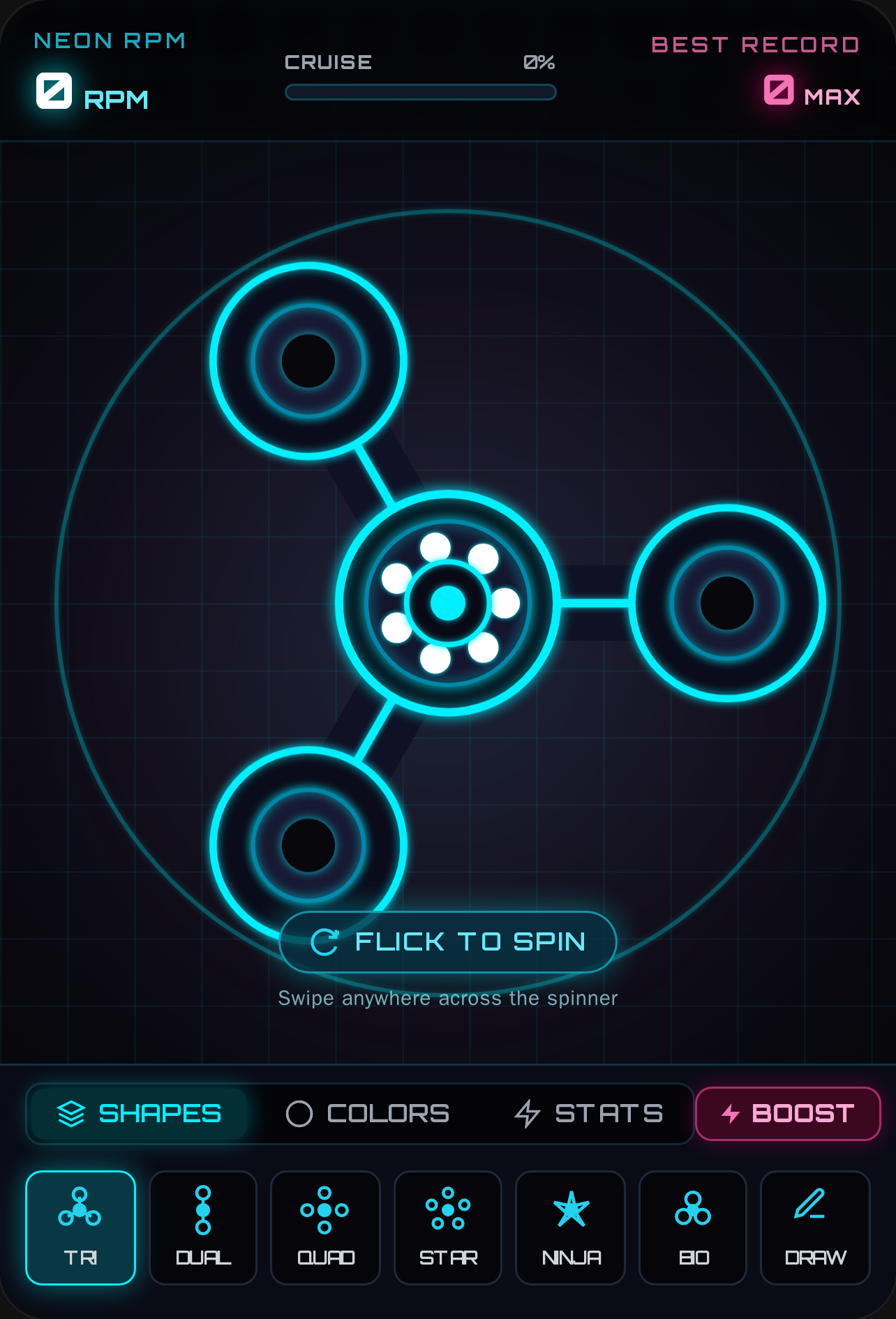 Neon Fidget Spinner Studio cover