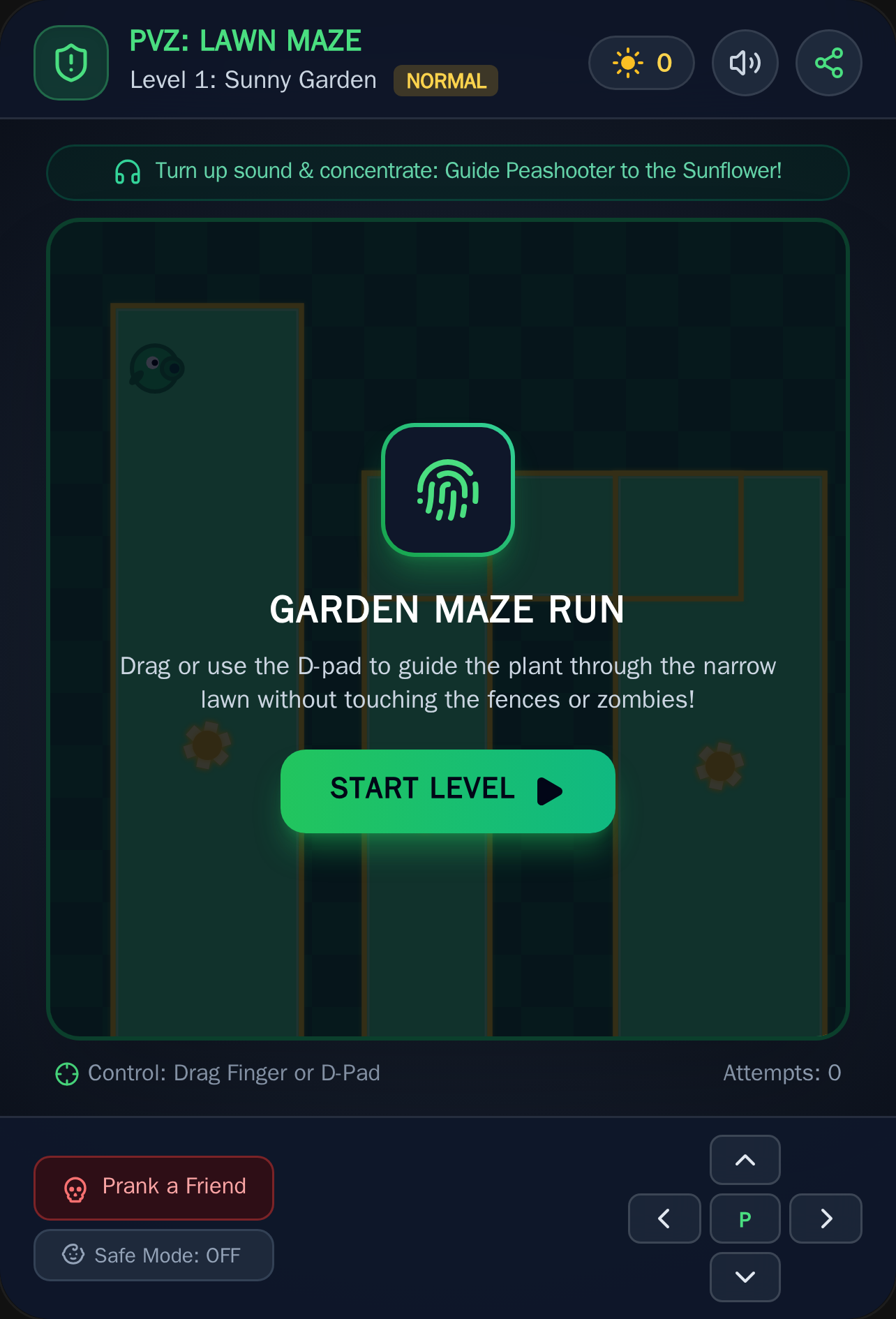 PvZ Scary Maze - Cursed Lawn cover