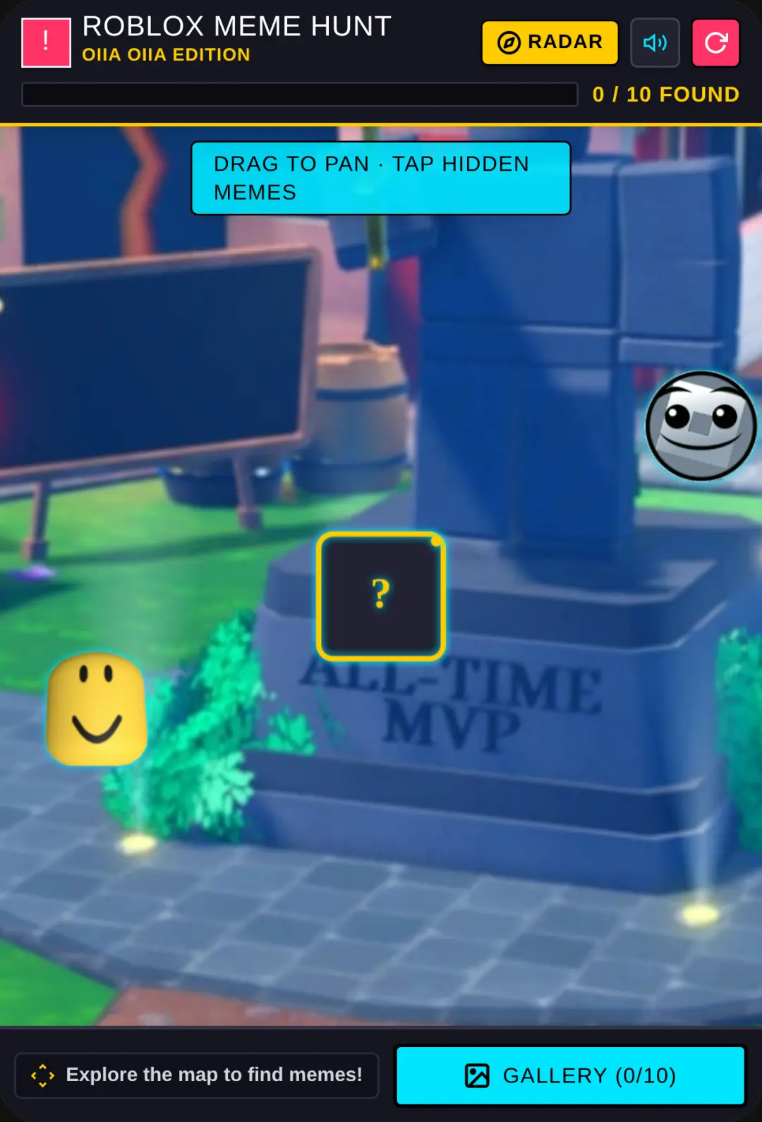 ROBLOX MEME HUNT cover