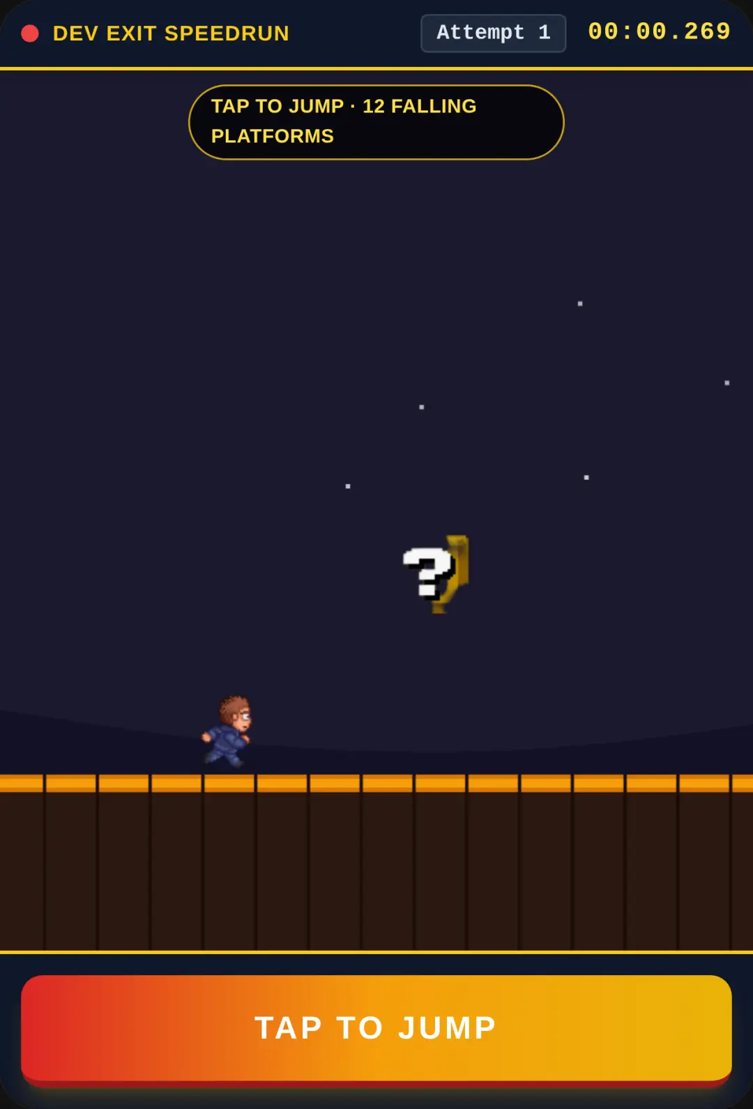 Dev Exit Speedrun cover