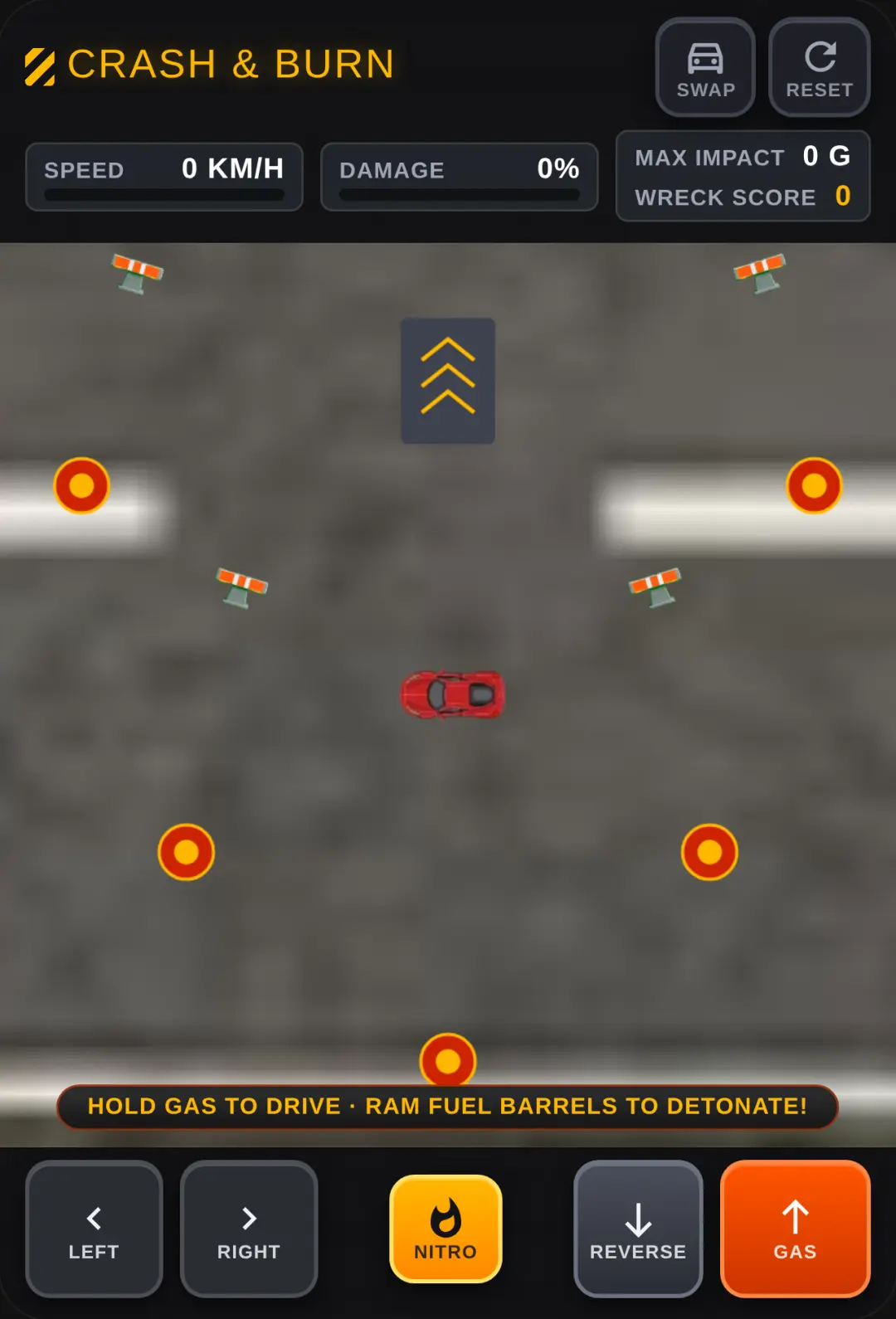 Crash & Burn: City Destruction Sandbox cover
