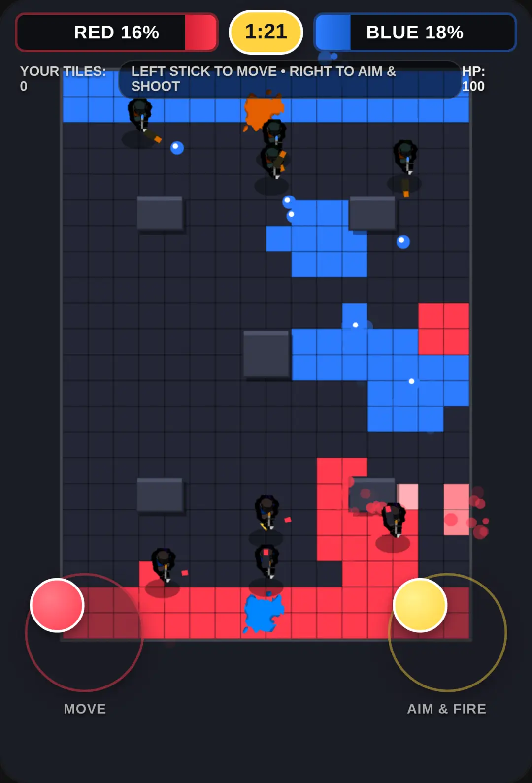 Colour World War: Red vs Blue cover