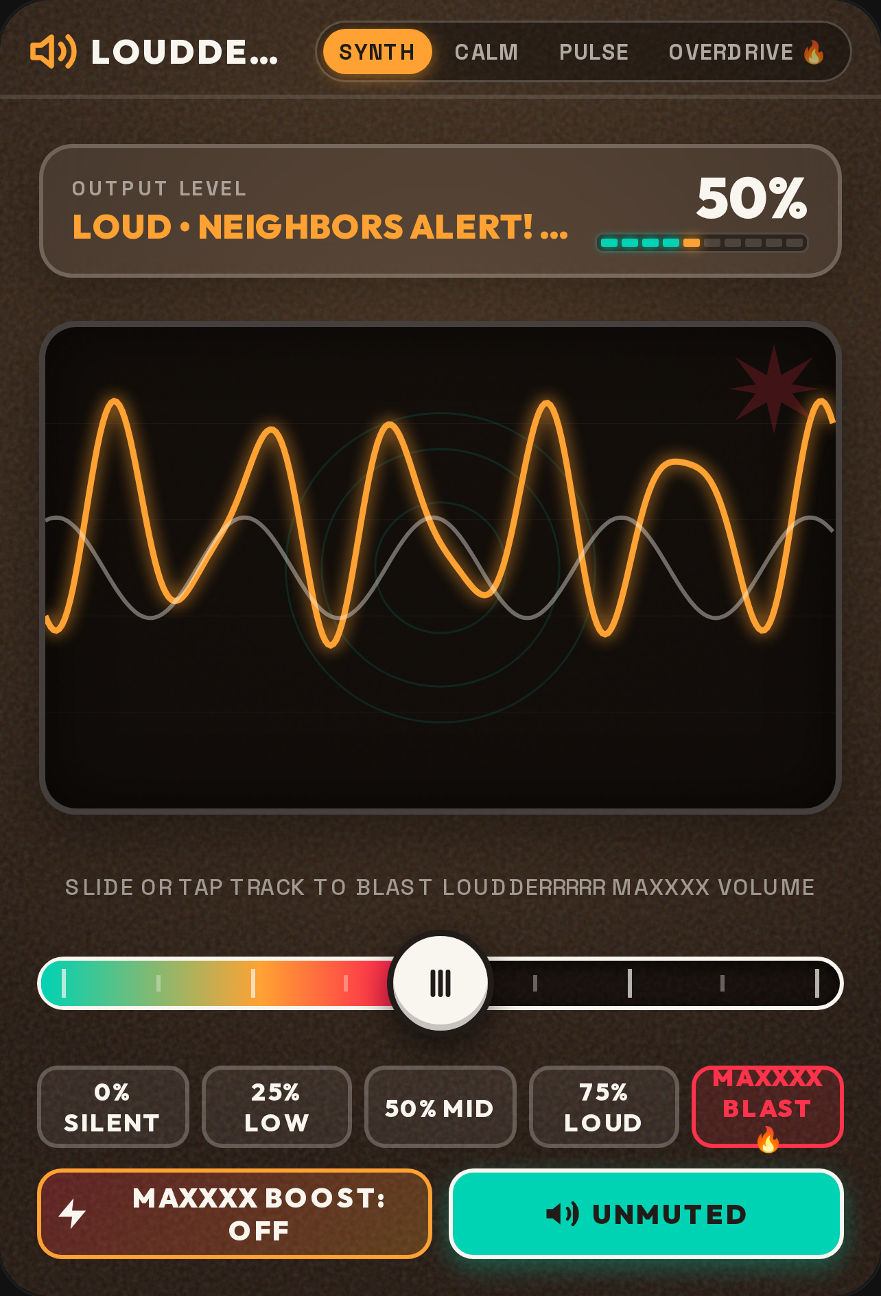 Sonic Volume Control