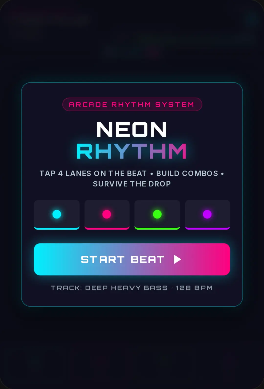 Neon Rhythm cover