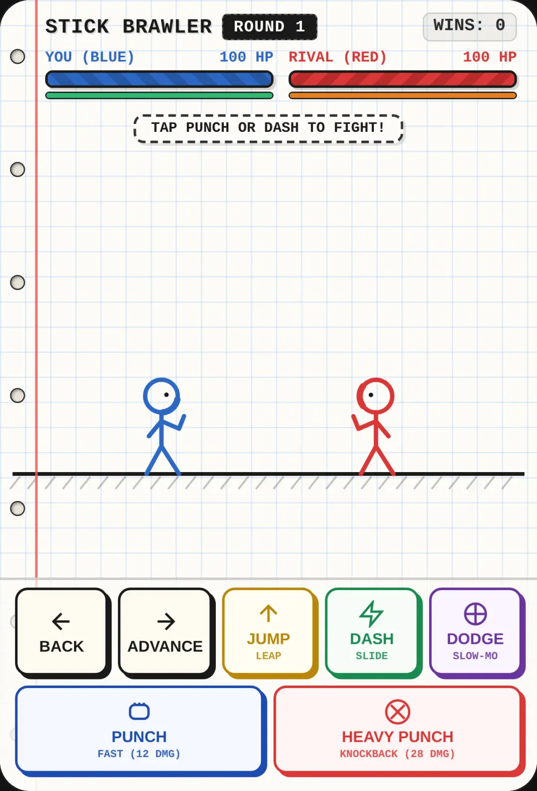 Doodle Stickman Brawler cover