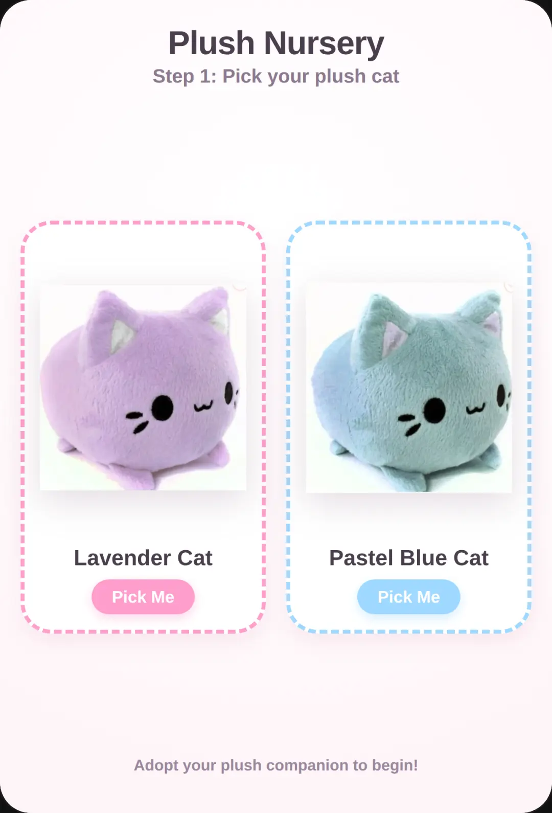Plush Cat Care Nursery cover