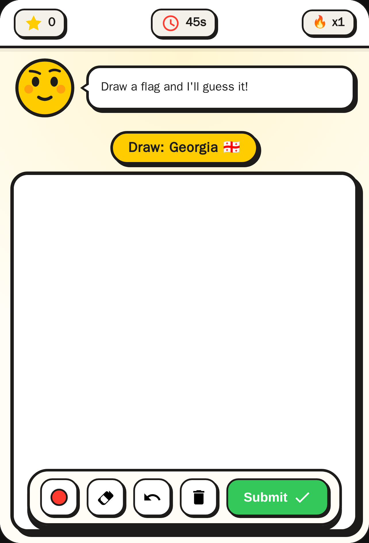 Flag Drawing Game - Guess the Flags