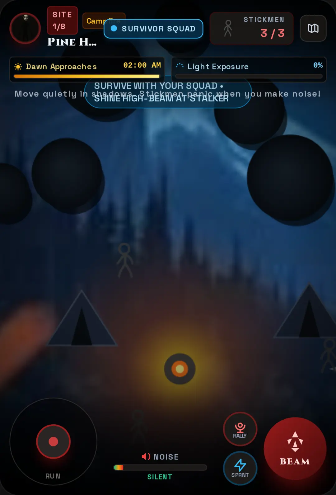 Midnight Stalker - Campsite Hunt cover
