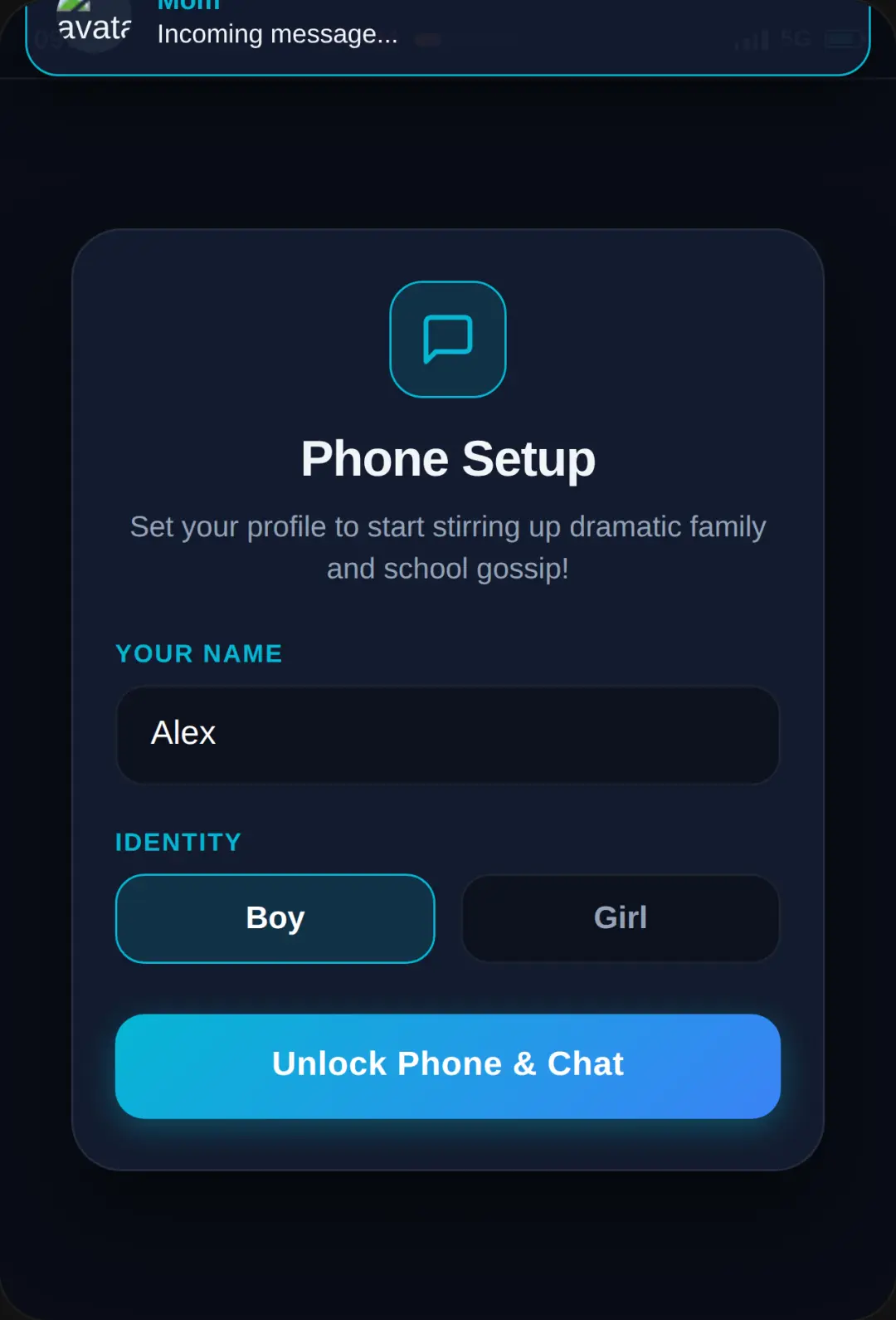 Family Drama Chat Simulator cover