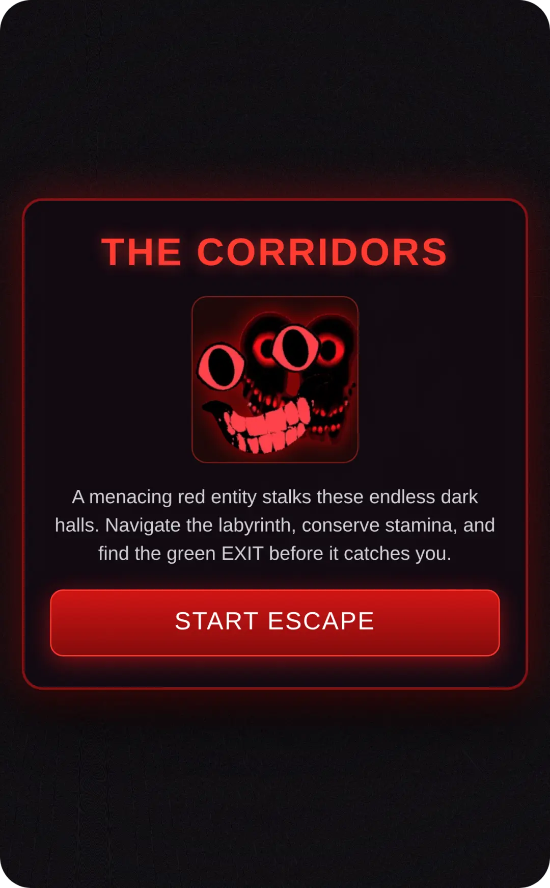 RED ESCAPE: THE CORRIDORS cover
