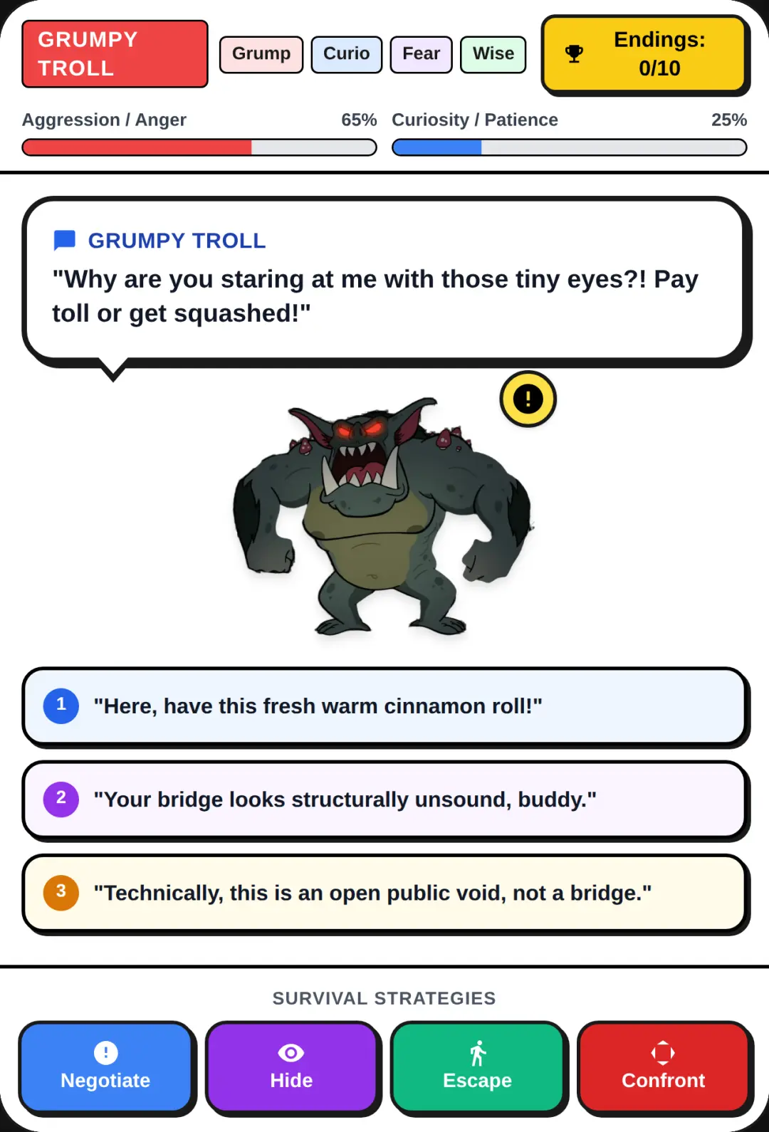 Troll Simulator - 10 Endings cover