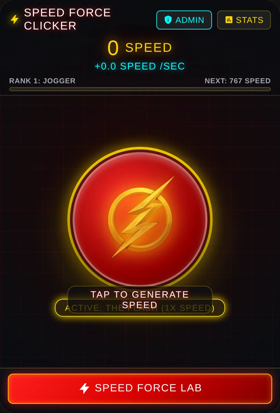 The Flash: Speed Force Clicker cover